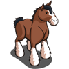 FarmVille Clydesdale Horse